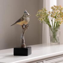 Decoração de pássaros realista em resina Sculpture Hi-Line Gift Ltd.