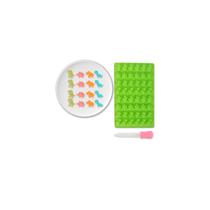 Decoração de pastelaria de dinossauro com molde de gelatina de silicone Decoração de pastelaria de dinossauro com molde de gelatina de silicone