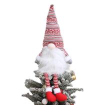 Decoração de pelúcia de Natal Topper Gnome Zeraty Santa
