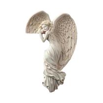 Decoração De Porta Vintage Em Resina Feita À Mão Com Anjo Para Casa, Casamento, Festa De Natal E