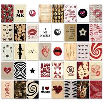 Decoração de quarto 97 Decor Downtown Girl Posters Y2k Red Aesthetic Decoração de quarto 97 Decor Downtown Girl Posters Y2k Red Aesthetic