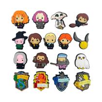 Decoração De Sapatos PVC Anime Harry Potter Para Meninos, Fivela De Pulseira DIY Fashion Decoração De Sapatos PVC Anime Harry Potter Para Meninos, Fivela De Pulseira DIY Fashion