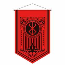 Decoração de tapeçaria para pendurar na parede Berserks Anime 90x60cm