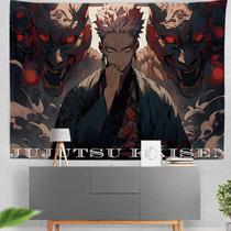 Decoração de tapeçaria para pendurar na parede Yuji Itadori Jujutsu Kaisen Decoração de tapeçaria para pendurar na parede Yuji Itadori Jujutsu Kaisen