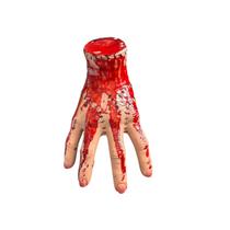 Decoração de terror Mão borracha de latex rigido Sangrenta Decoração de terror Mão borracha de latex rigido Sangrenta
