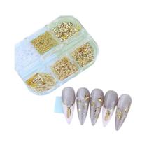 Decoração DIY De Unhas 3D De Verão Com Strass, Conchas, Cavalos-Marinhos, Estrelas-do-Mar E Pérolas