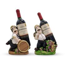 Decoração Elegante P/ Cozinha Kit Porta Vinho Acabamento Luxuoso E Sofisticado - VÁRIAS VARIEDADES