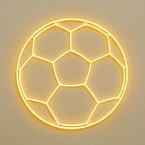 Decoração em LED Bola de Futebol Perfeita para Aniversários e Festas Temáticas