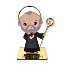 Decoração em MDF - São Bento - Lembrancinha Decorativo de Mesa Base