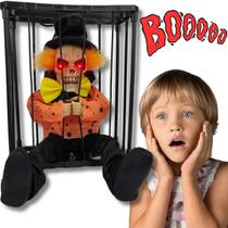 Decoração Enfeite De Festa Halloween Assustador Terror Com Som Decoração Enfeite De Festa Halloween Assustador Terror Com Som