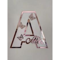 Decoração Enfeite Porta Letra + Nome personalizado - personalizamos Decoração Enfeite Porta Letra + Nome personalizado - personalizamos