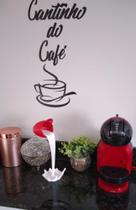 Decoração Escrita de parede Cantinho do Café