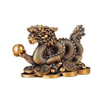 Decoração Escultura Dragão Chinês Decorativo 2024 Ano Dragão Amuleto G Decoração Escultura Dragão Chinês Decorativo 2024 Ano Dragão Amuleto G