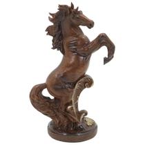 Decoração Escultura Estátua Cavalo Ornamento Estatueta Resina