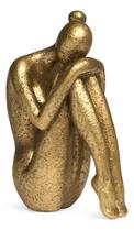 Decoração Escultura Mulher Dourada Mart 21023 Decoração Escultura Mulher Dourada Mart 21023
