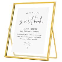 Decoração: Floating Frames Calculs Wedding Inspo Gold (10x8in)