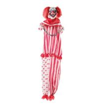 Decoração Halloween Assustador Palhaço Acorrentado que Treme Decoração Halloween Assustador Palhaço Acorrentado que Treme