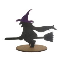 Decoração Halloween Bruxa Enfeite de Mesa Decoração Halloween Bruxa Enfeite de Mesa