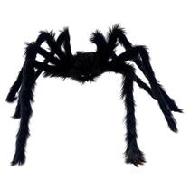 Decoração Halloween Enorme Aranha 2 Metros Peluda Com Pernas Flexíveis Casa Jardim Externa