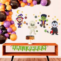 Decoração Halloween Kit com 36 Enfeites de Festa Aniversário