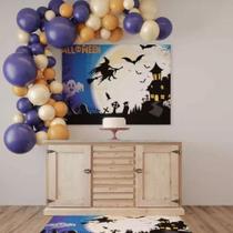 Decoração Halloween Painel Bruxa Tecido Tnt Gigante