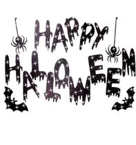 Decoração Halloween Painel Happy Halloween Brilhante em EVA