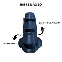 Decoração Homem de Pedra Ilha de Páscoa 3D- ABS