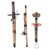 Decoração indígena Artefatos Tupi Artesanais zarabatana machadinha faca com bainha Decoração indígena Artefatos Tupi Artesanais zarabatana machadinha faca com bainha