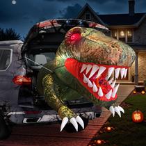 Decoração inflável de Halloween KOITHE Dinosaur 1,2 m com LED