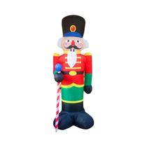 Decoração Inflável de Natal com LED - Iluminação para Jardim, Festa e Decoração Interna/Externa