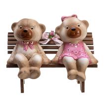 Decoração Jardim Banco Urso Grande Mdf Cerâmica Decoração Jardim Banco Urso Grande Mdf Cerâmica