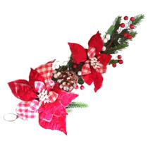 Decoração Natal - Arranjo Pendente 60cm- Saldão. - YANGZI Decoração Natal - Arranjo Pendente 60cm- Saldão. - YANGZI