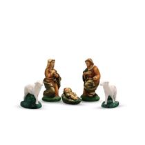 Decoração Natal: Kit 5 Peças Presépio Sagrada Família Em Gesso Envio Rápido - AVB DECORAÇÕES Decoração Natal: Kit 5 Peças Presépio Sagrada Família Em Gesso Envio Rápido - AVB DECORAÇÕES