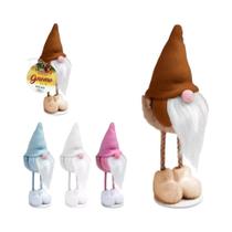 Decoração Natalina Gnomo em Pé 17cm Cor Sortida Decoração Natalina Gnomo em Pé 17cm Cor Sortida