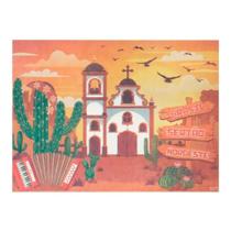 Decoração Painel Festiva de São João Cangaço em TNT Gigante