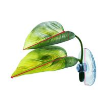 Decoração Para Aquário De Peixe Betta, Rede Artificial Em Forma De Folha Para Decoração De Aquário,