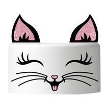 Decoração para Bolo de Gato Notbadsys Olhos, Orelhas e Boca com Glitter Decoração para Bolo de Gato Notbadsys Olhos, Orelhas e Boca com Glitter