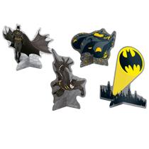 Decoração para Mesa Tema Batman c/8 Unid. - Festcolor