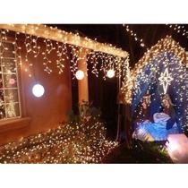 Decoração Para O Natal Iluminação De Natal Pisca Pisca 200 leds 110V (Branco Frio)