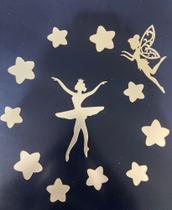 Decoração para Parede Infantil Fada