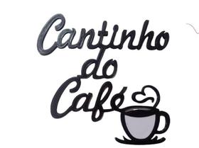 Decoração Placa Cantinho Do Café Parede Decorativo Aplique