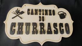 Decoração placa cantinho do churrasco Decoração placa cantinho do churrasco