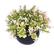 decoração planta artificial decorativas vaso vasinho flor A - Luthi Comércio de Presentes