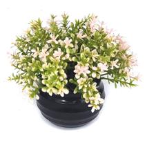 decoração plantas artificiais decorativas vaso vasinho falsa flor - Luthi Comércio de Presentes