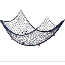 Decoração Rede de Pesca Festa Sereia Aniversário Mar Rede Decorativa Praia Festa Fundo do Mar Aniver