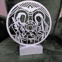 Decoração Religiosa com Led Luz vazado Abajur sagrada família Jesus Nossa Senhora Católico Fé 20cm Decoração Religiosa com Led Luz vazado Abajur sagrada família Jesus Nossa Senhora Católico Fé 20cm