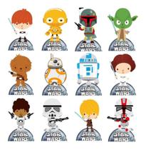 Decoração Star Wars Cute- 10 Displays De 20cm