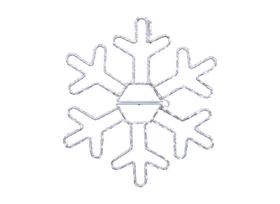 Decoración de Copo de Nieve Iluminado Celebraciones 30 cm Blanco para Interiores Decoración de Copo de Nieve Iluminado Celebraciones 30 cm Blanco para Interiores