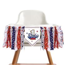 Decoraciones de Cumpleaños - Banner para Silla Alta - Tema Béisbol