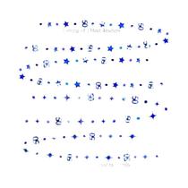 Decorações Azuis Para O 50º Aniversário, Número 50, Guirlanda De Estrelas Brilhantes, Suprimentos Decorações Azuis Para O 50º Aniversário, Número 50, Guirlanda De Estrelas Brilhantes, Suprimentos